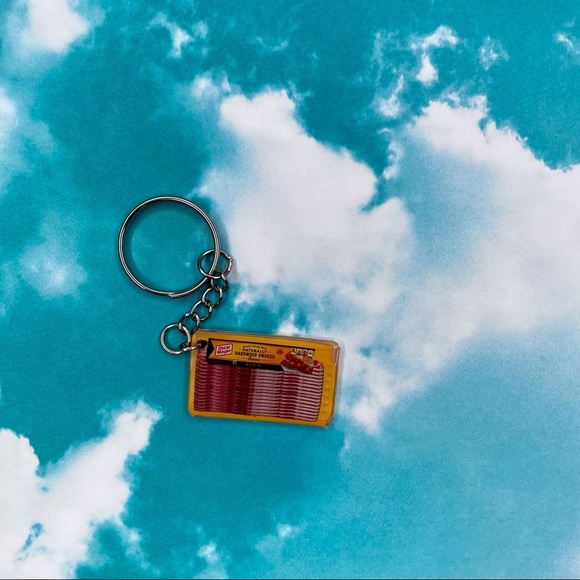 Bacon Keychain | Handmade | Mini Brands | Quirky | Fun | NWOT - Picture 6 of 14